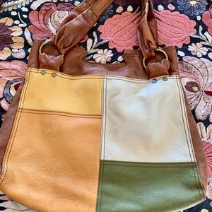 Lucky Brand leather shoulder bag